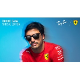 Ray-Ban Ferrari Carlos Sainz Special Edition Güneş Gözlüğü RB4433M F6025J 54