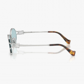 MIU MIU Kadın Metal Silver Güneş Gözlüğü MIU 52YS 1BC20R 54