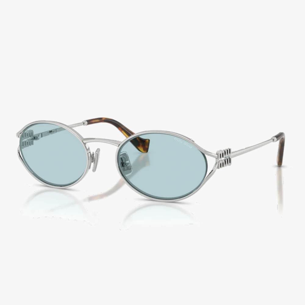 MIU MIU Kadın Metal Silver Güneş Gözlüğü MIU 52YS 1BC20R 54