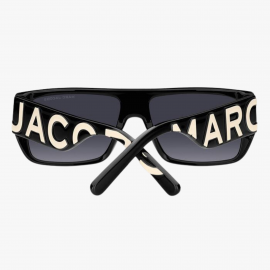 Marc Jacobs Siyah Kemik Logo Detaylı Güneş Gözlüğü