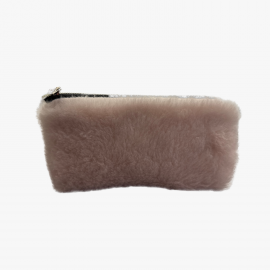 Peluş Fermuarlı Gözlük Kılıfı