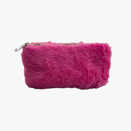 Peluş Fermuarlı Gözlük Kılıfı