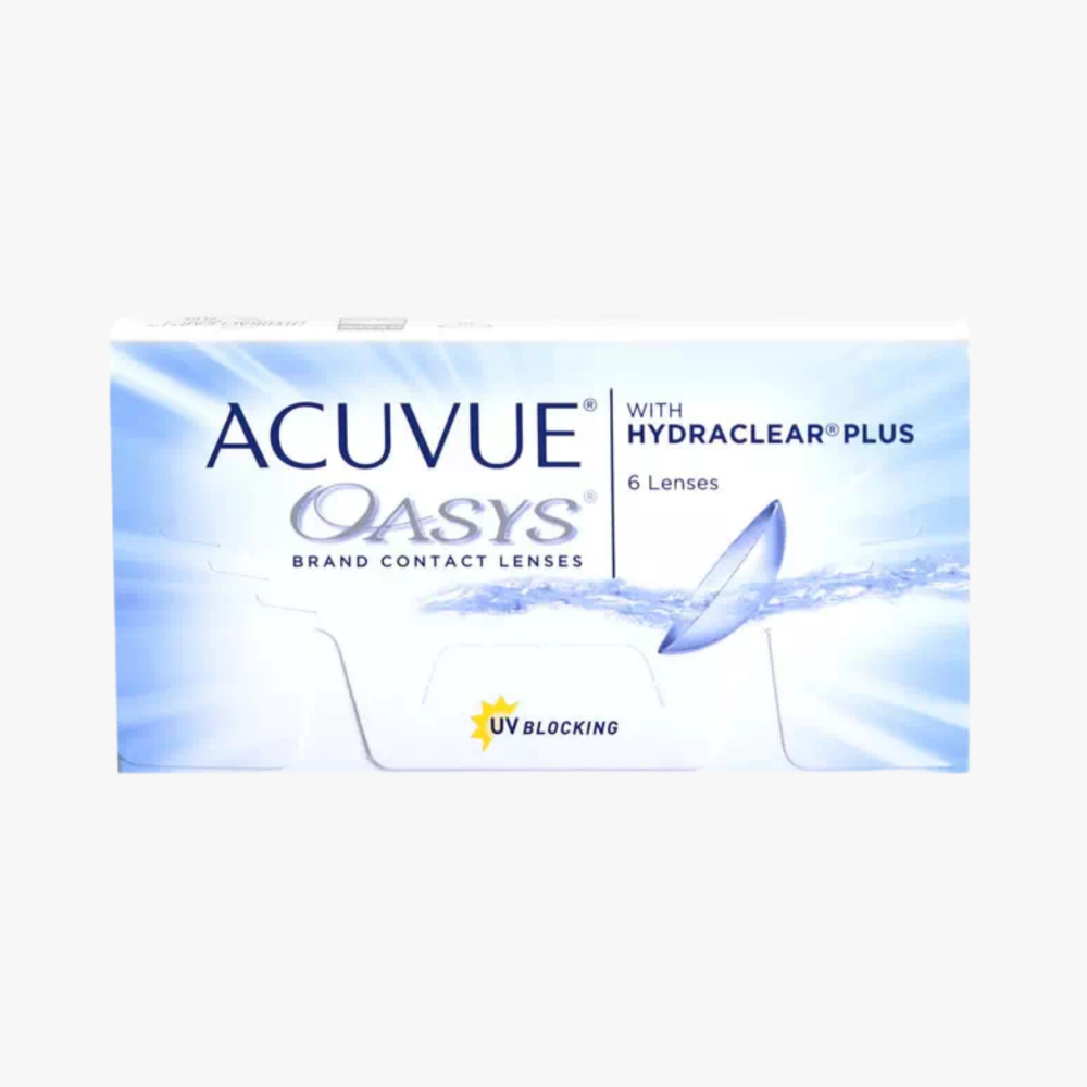 Acuvue Oasys Aylık Şeffaf Kontakt Lens