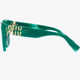 MIU MIU Kadın Asetat Yeşil Güneş Gözlüğü